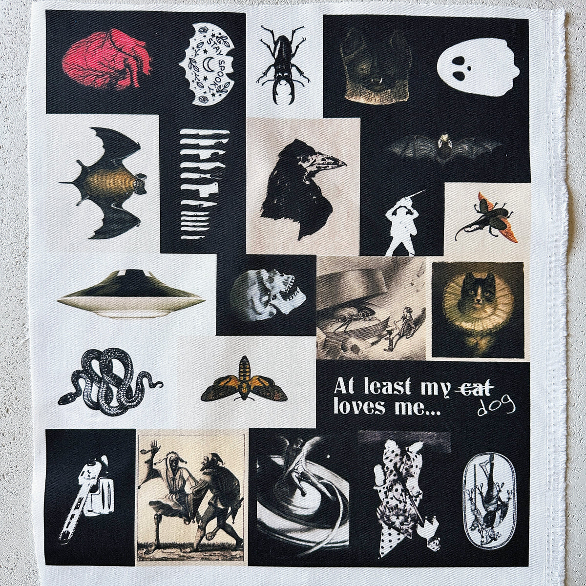 Sew On Fabric Patches. 1 Full Sheet of 23-ESPI LANE