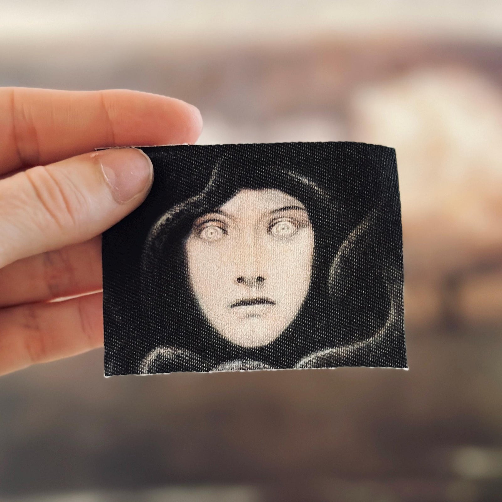 Sew-On Medusa Cotton Fabric Patch-ESPI LANE