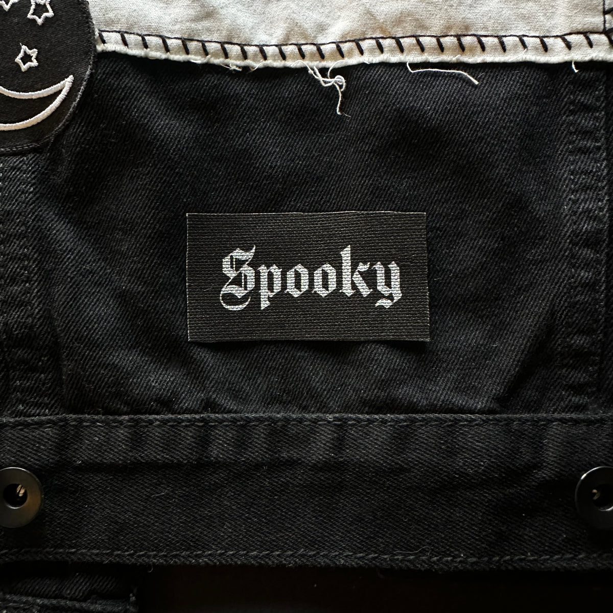 Spooky Ghost & Broom Fabric Patch Set-ESPI LANE