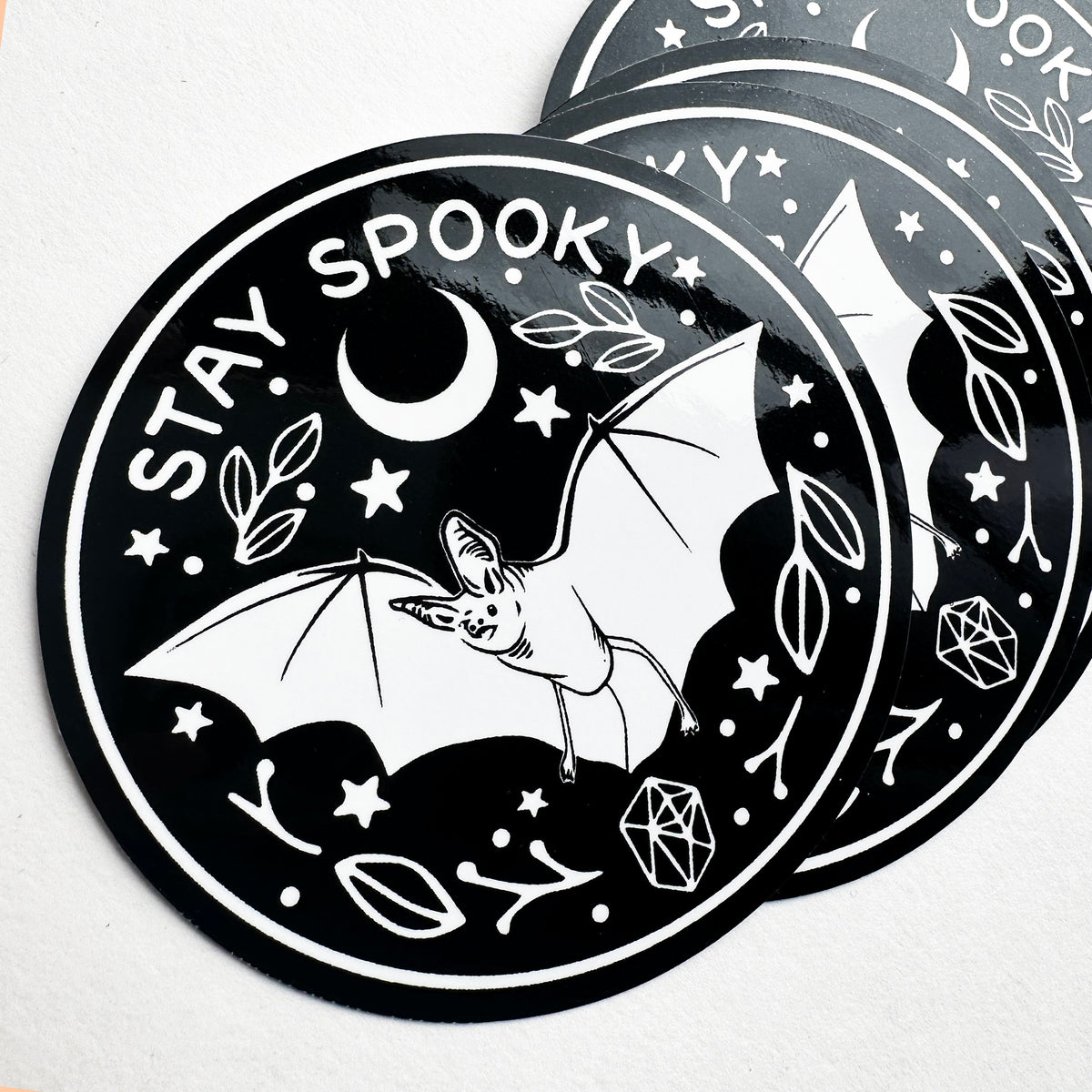 Stay Spooky Bat Decal Sticker