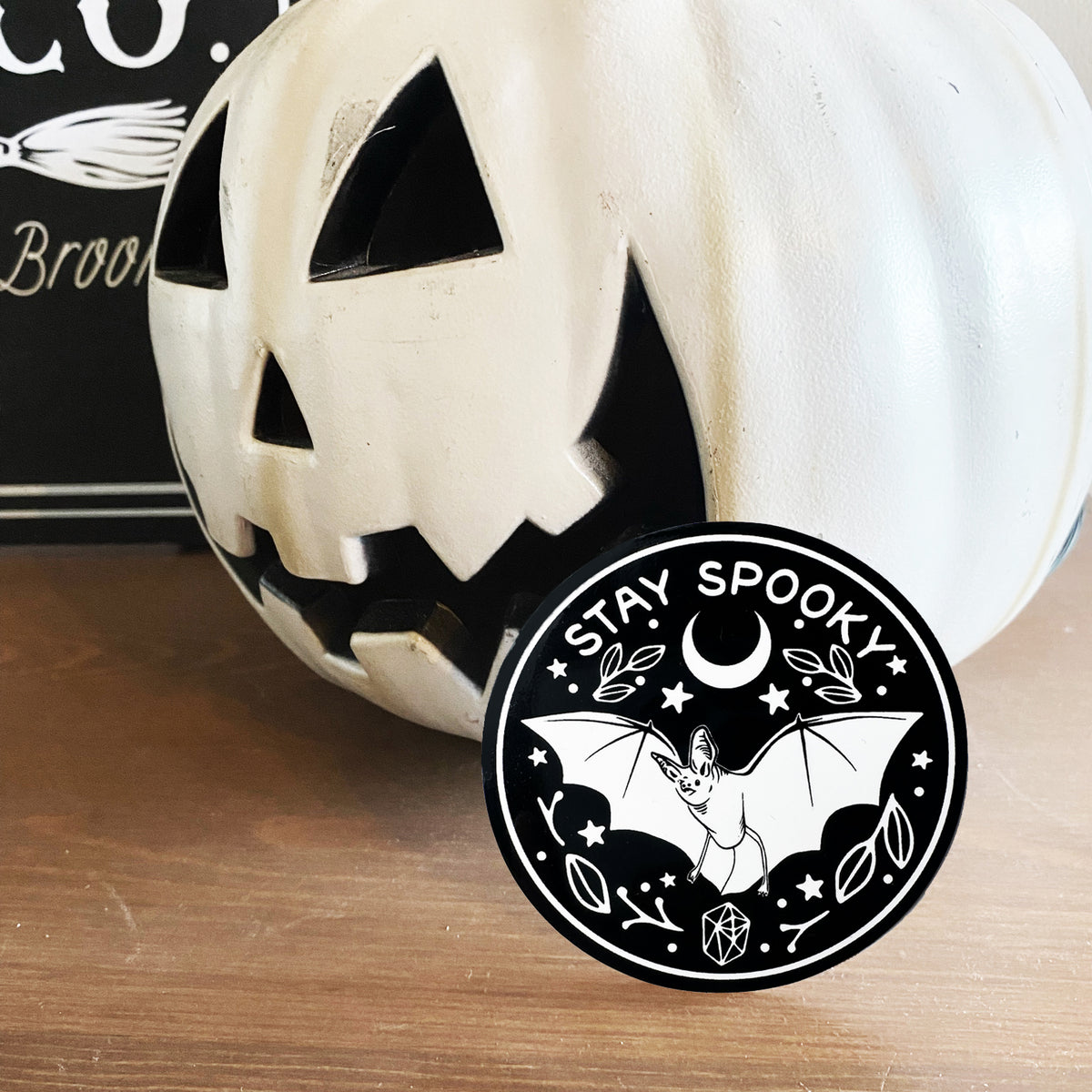 Stay Spooky Bat Decal Sticker