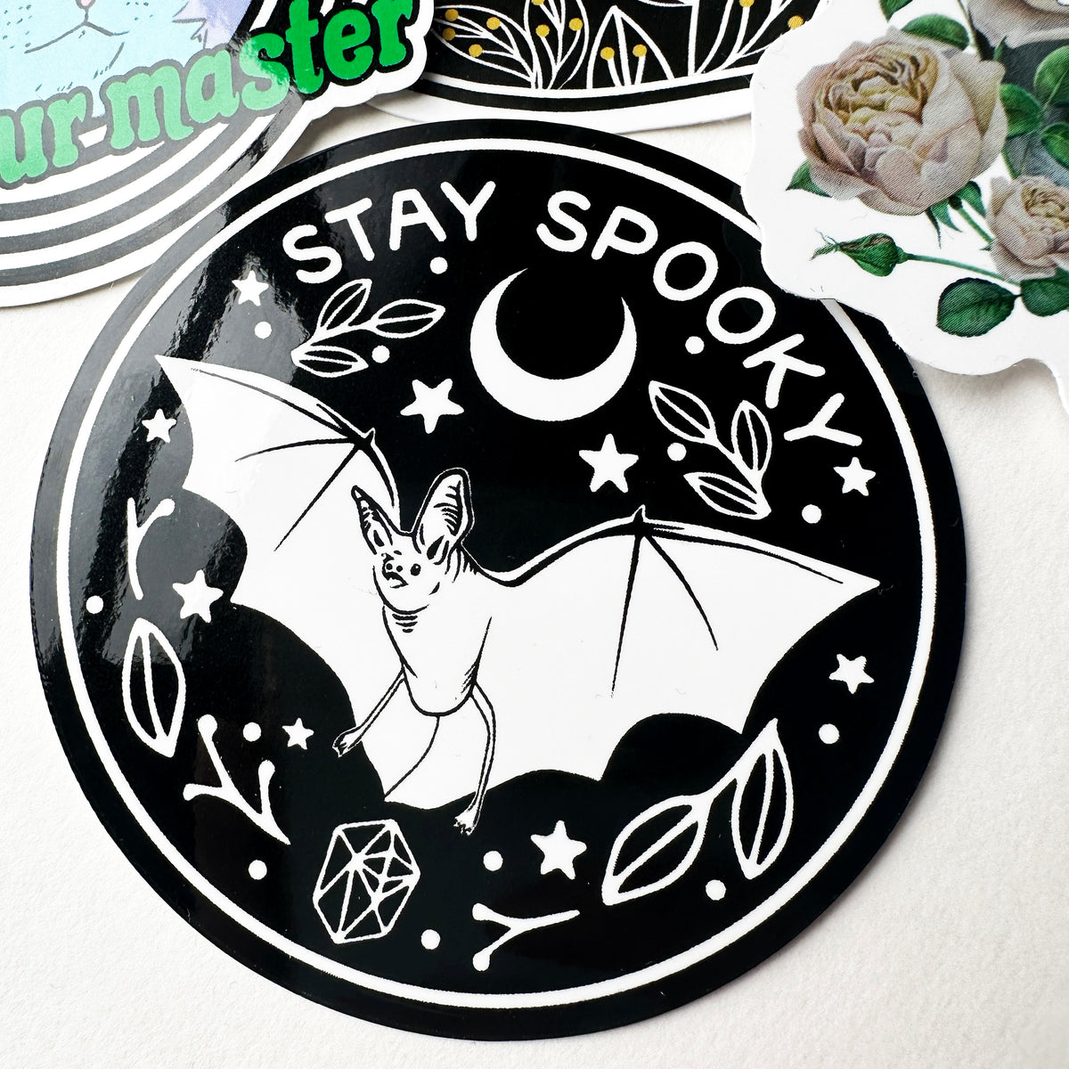 Stay Spooky Bat Decal Sticker