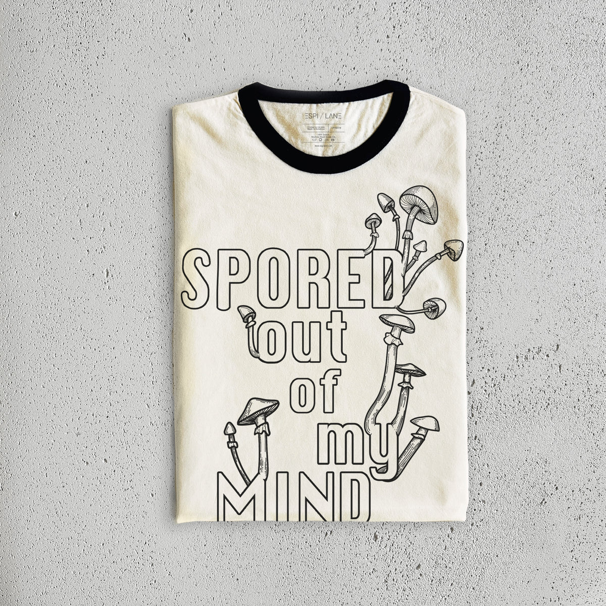 Spored Out of my Mind Mushroom Shirt