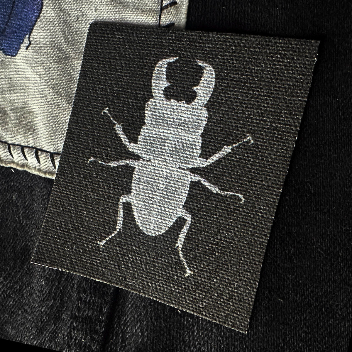 Stag Beetle Sew On Fabric Patch-ESPI LANE