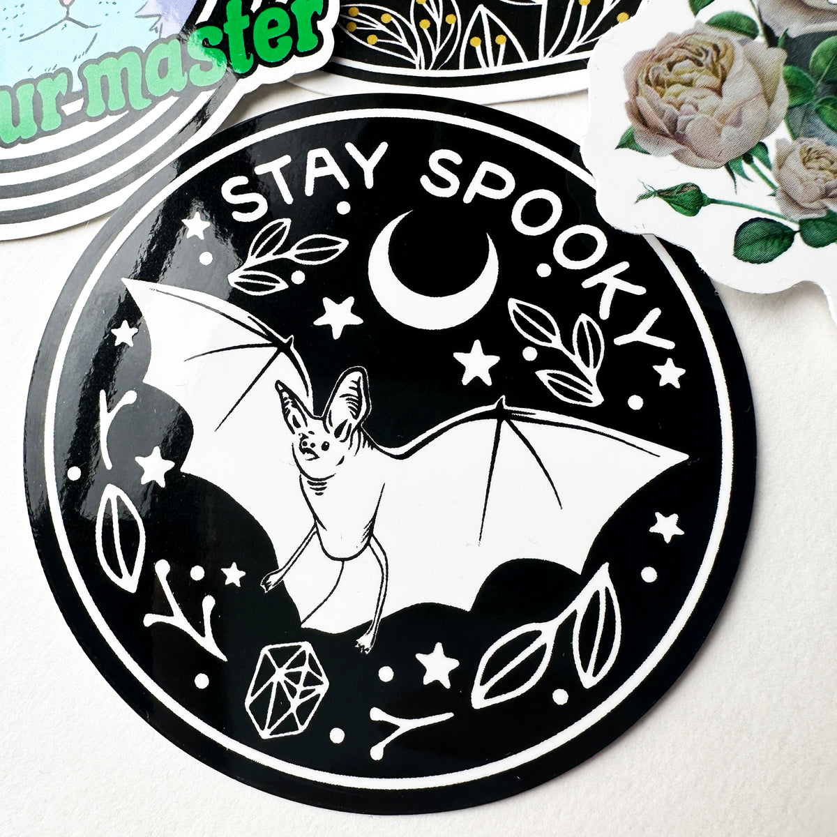 Stay Spooky Bat Decal Sticker-ESPI LANE
