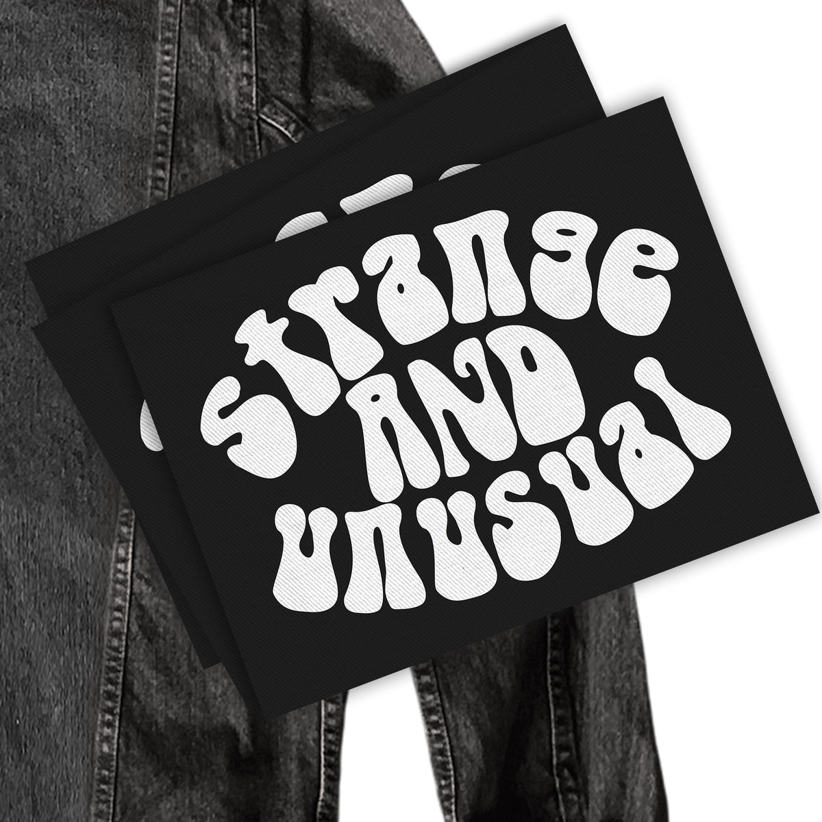 Strange & Unusual Large Jacket Patch-ESPI LANE