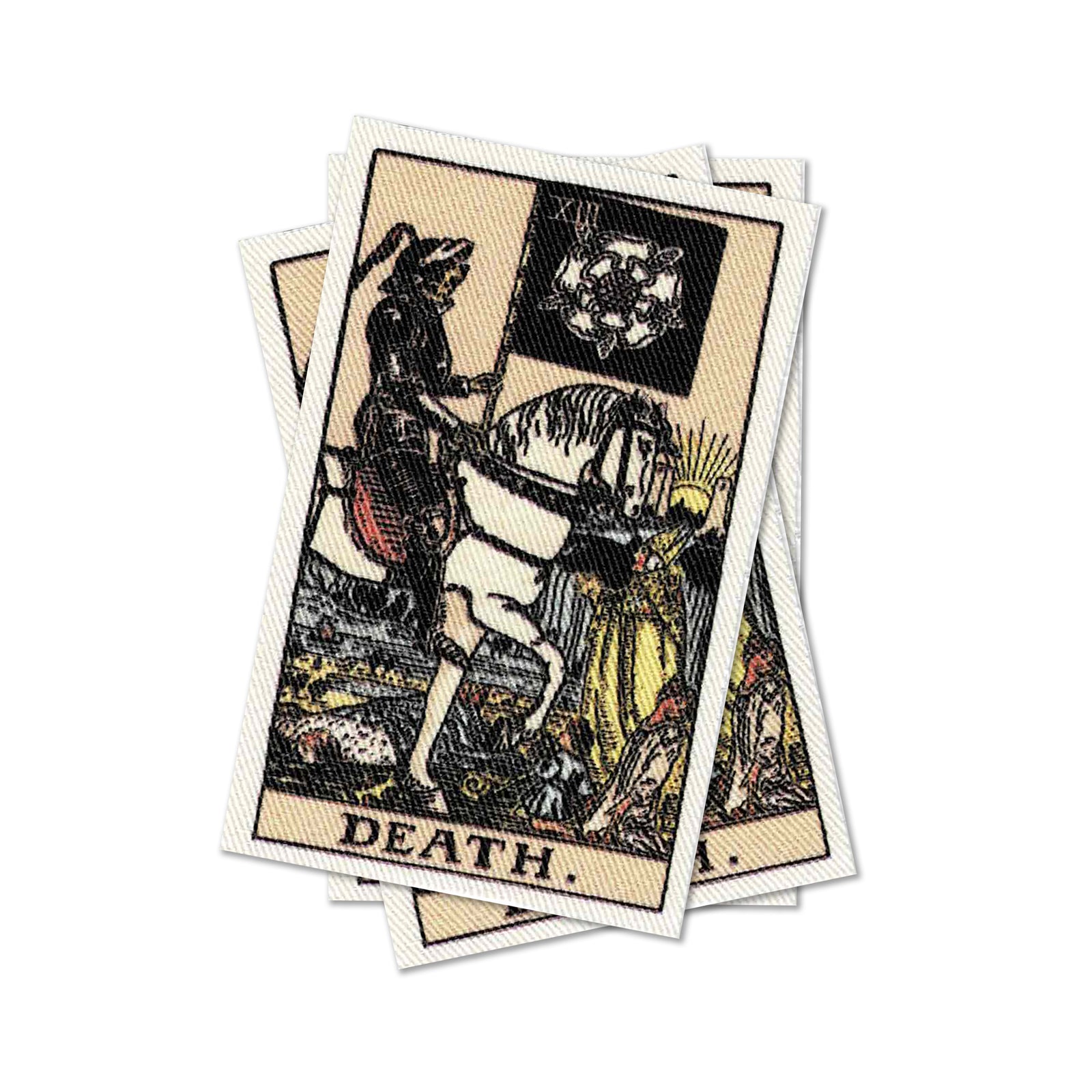 Tarot Card Death Fabric Sew On Patch-ESPI LANE