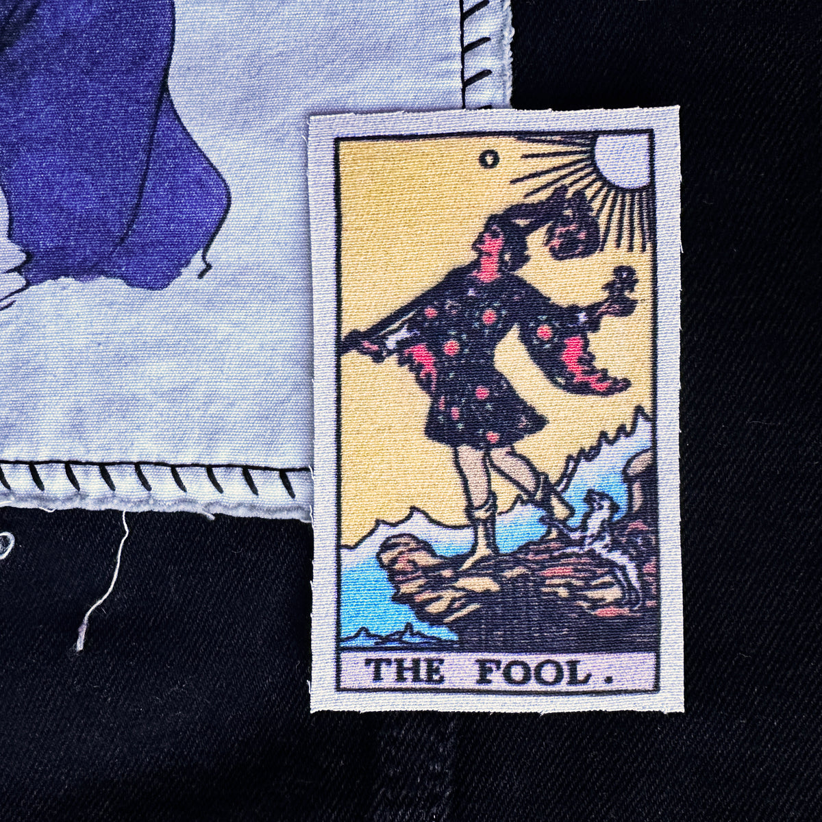 Tarot Card The Fool Fabric Patch-ESPI LANE