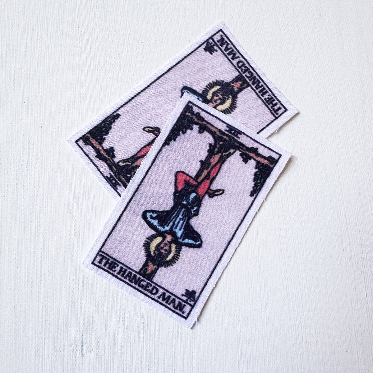 Tarot Card The Hanged Man Fabric Patch-ESPI LANE