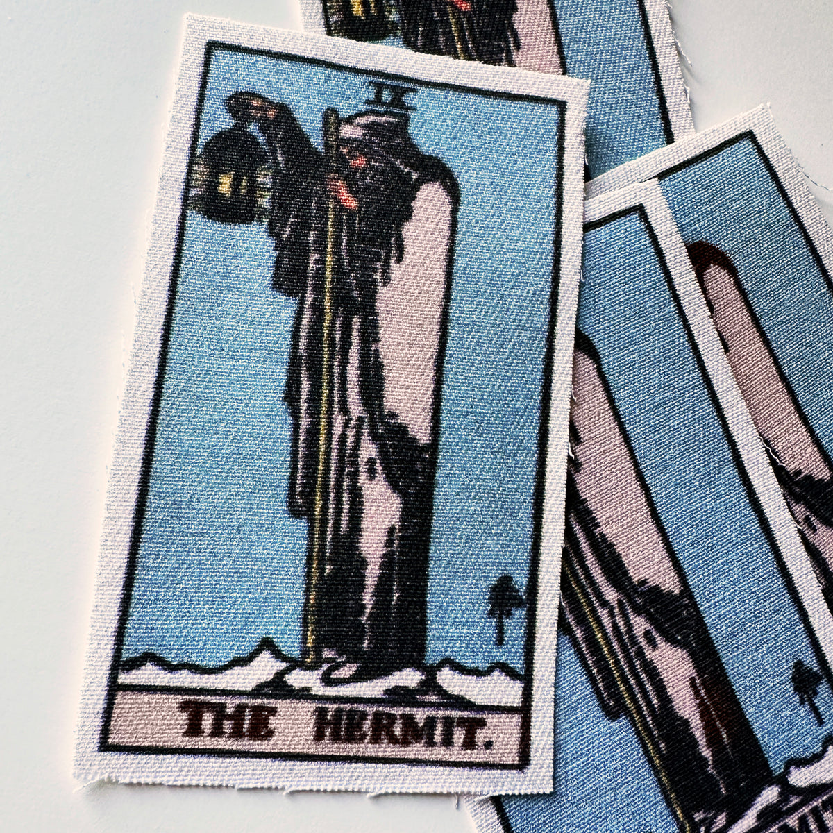 Tarot Card The Hermit Fabric Patch-ESPI LANE