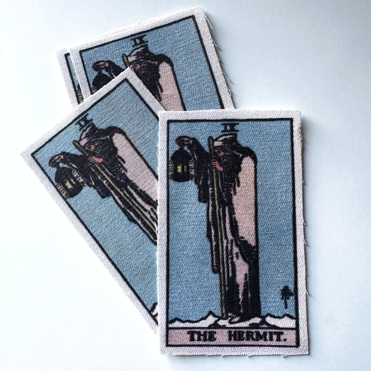 Tarot Card The Hermit Fabric Patch-ESPI LANE