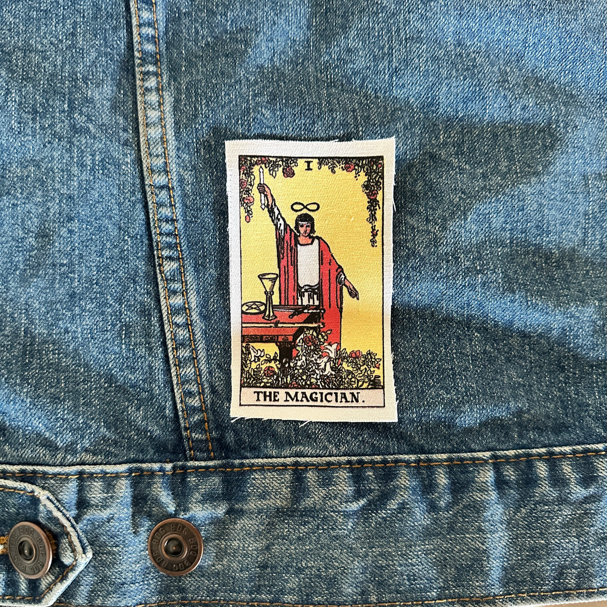 Tarot Card The Magician Fabric Sew On Patch-ESPI LANE