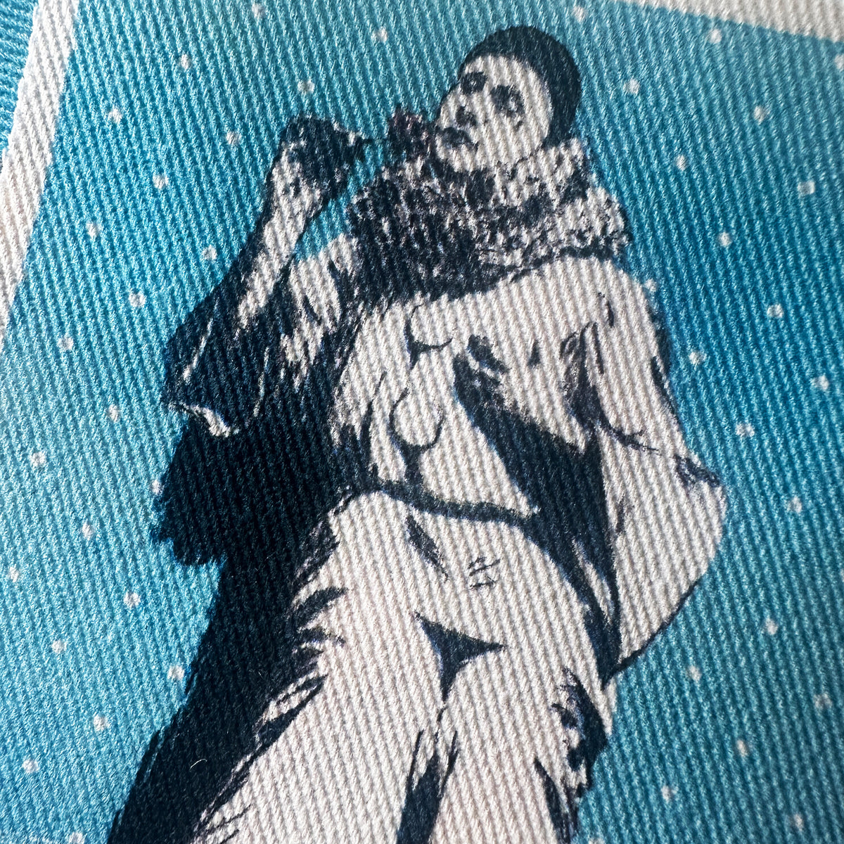 Teal Mime Fabric Sew On Patch-ESPI LANE