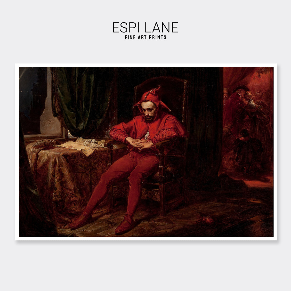 The Court Jester Fine Art Print-ESPI LANE