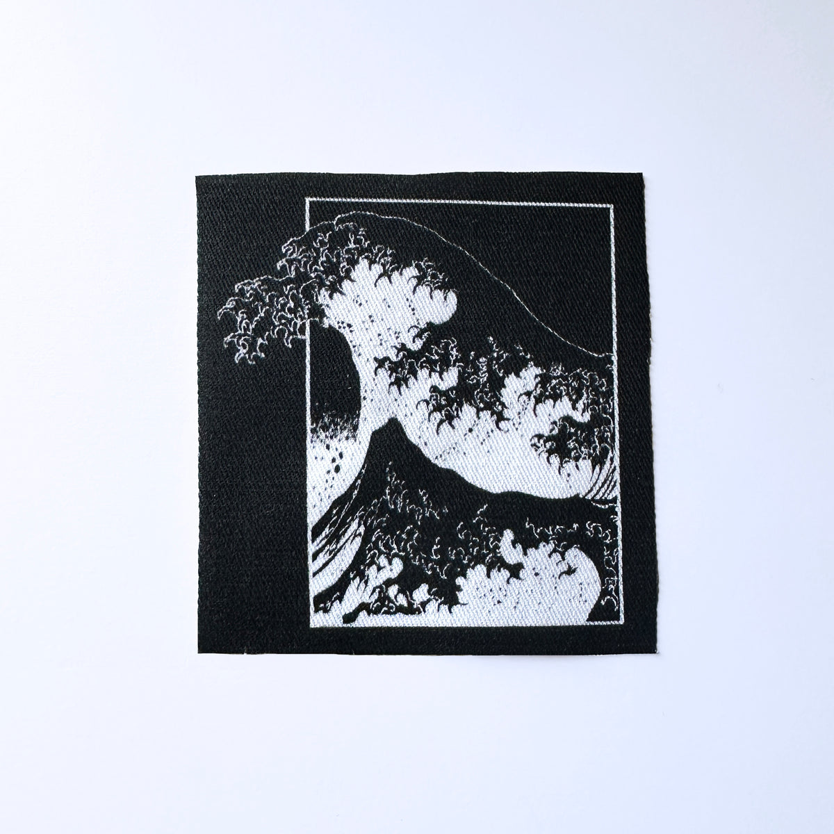 The Great Wave Sew-On Fabric Patch-ESPI LANE