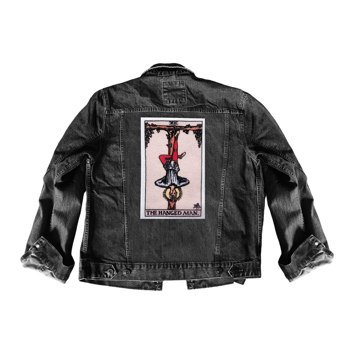 The Hanged Man Tarot Card Sew on Fabric Patch-ESPI LANE