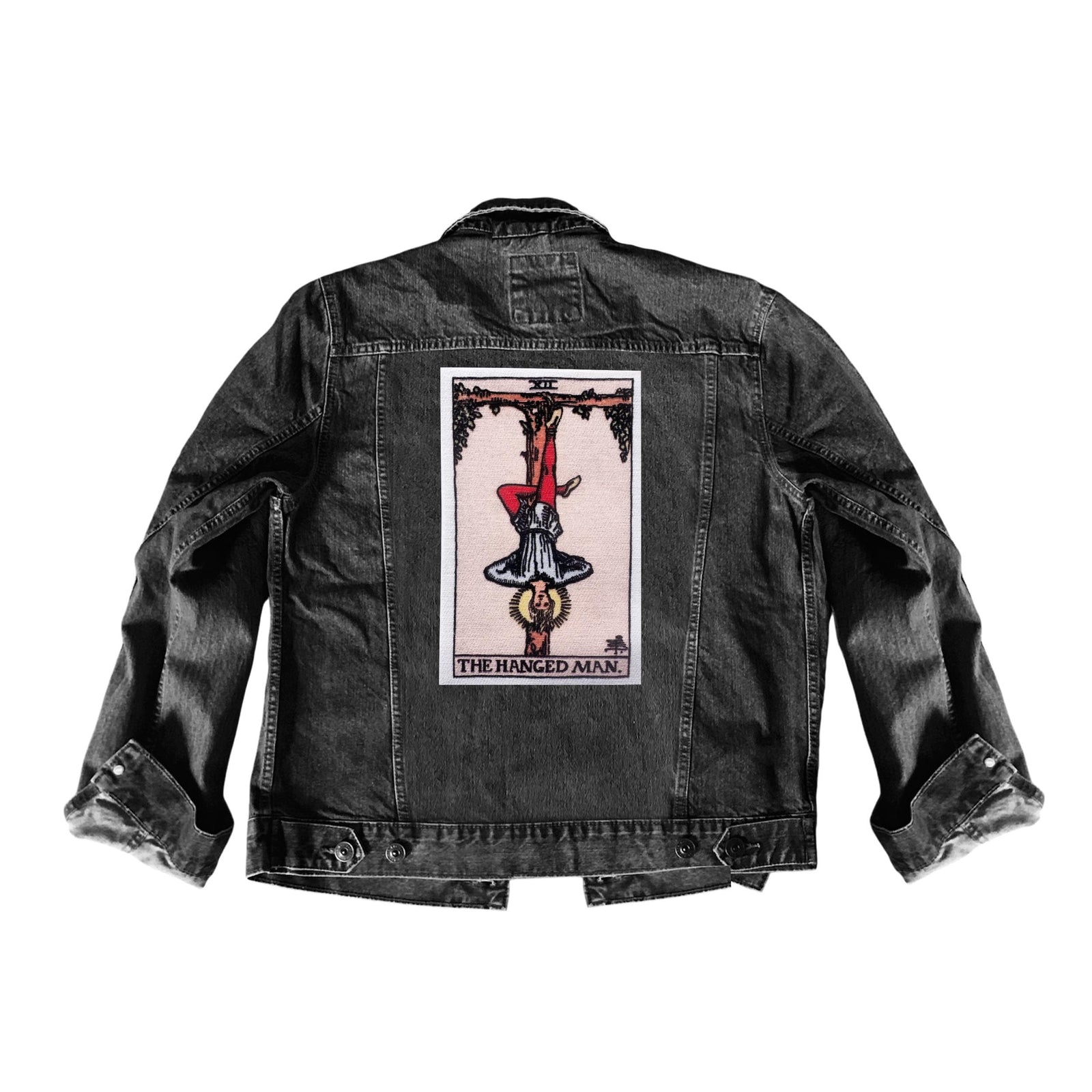 The Hanged Man Tarot Card Sew on Fabric Patch-ESPI LANE