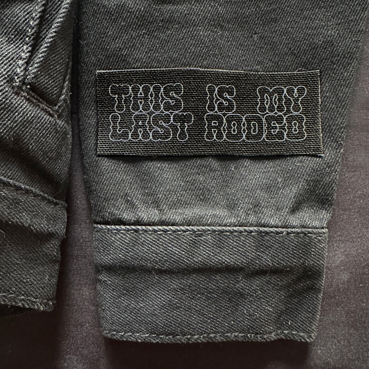 This is My Last Rodeo Fabric Patch-ESPI LANE