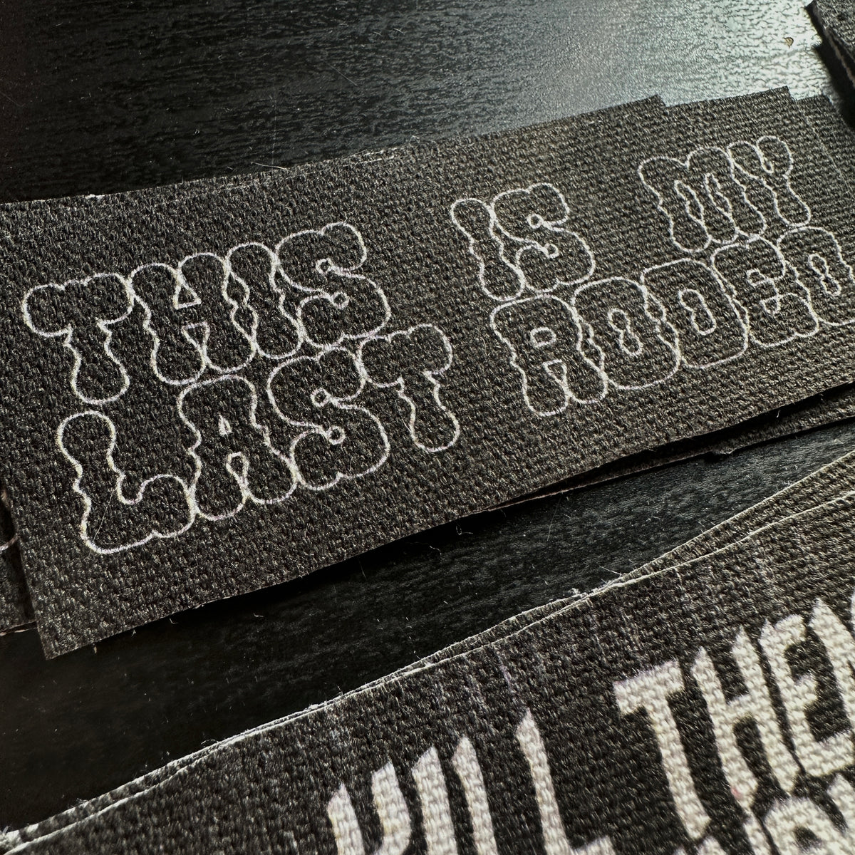 This is My Last Rodeo Fabric Patch-ESPI LANE