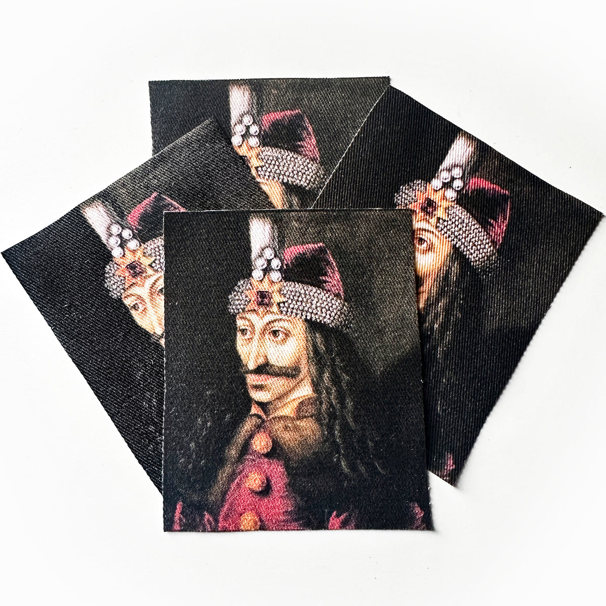 Vlad Dracula Sew-On Fabric Patch-ESPI LANE