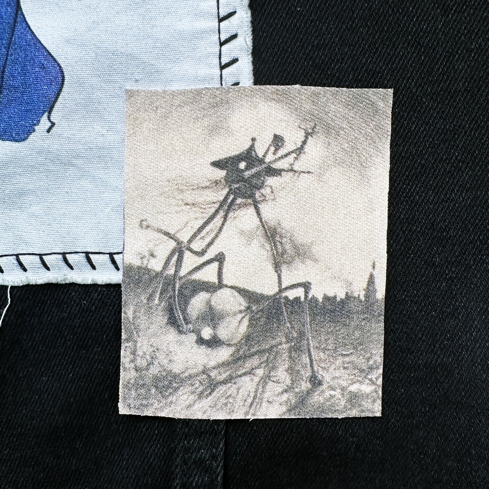 War of the World UFO Falling Fabric Patch-ESPI LANE