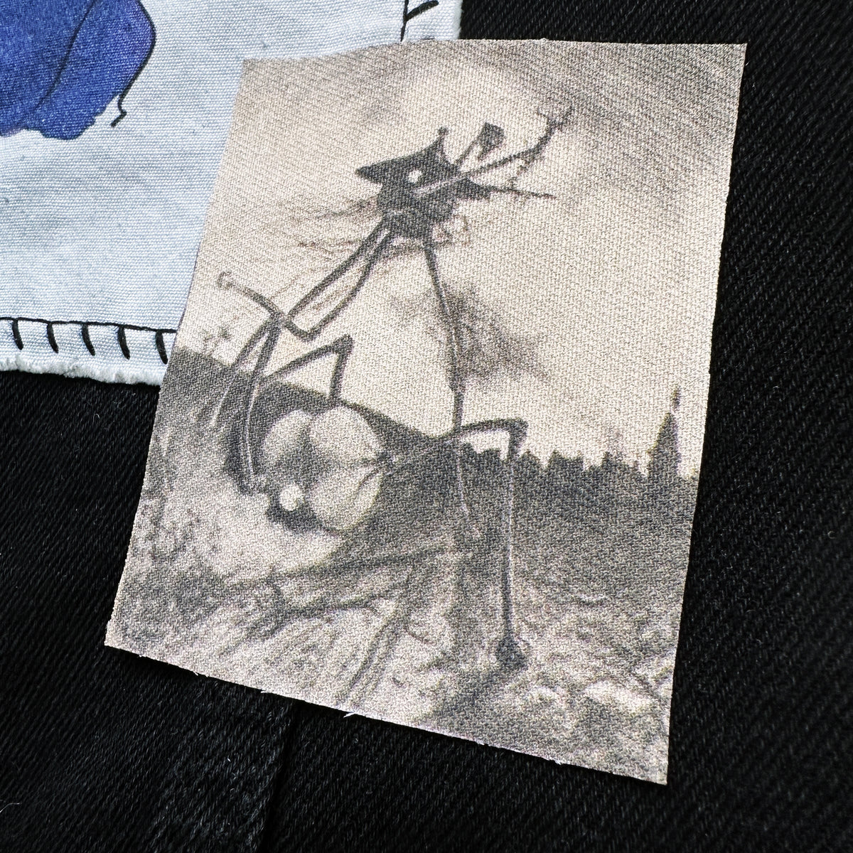 War of the World UFO Falling Fabric Patch-ESPI LANE