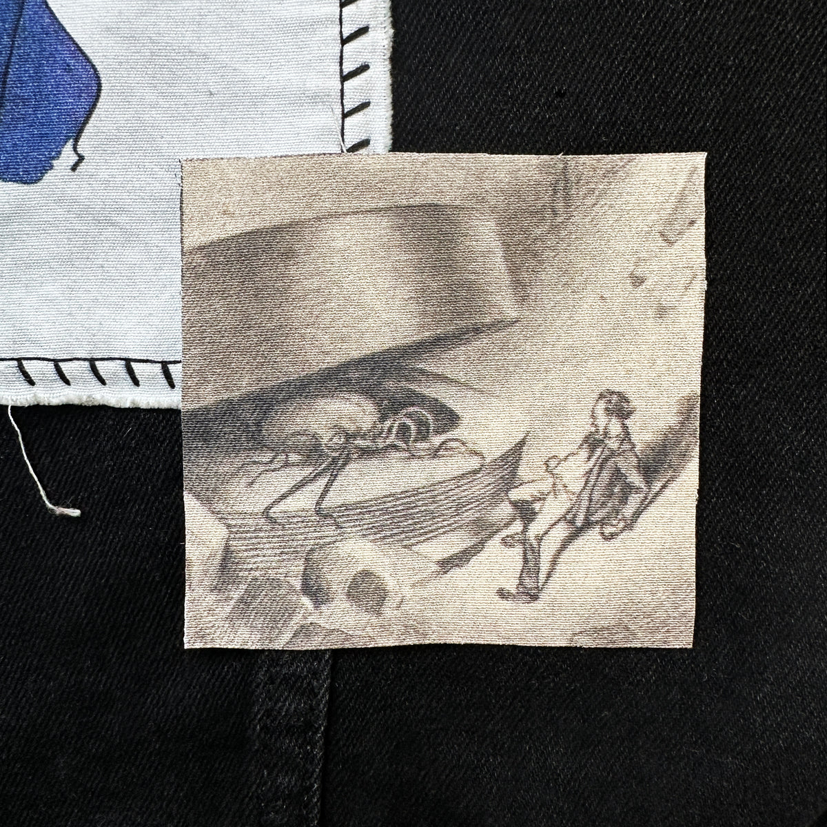 War of the World UFO Landing Fabric Patch-ESPI LANE