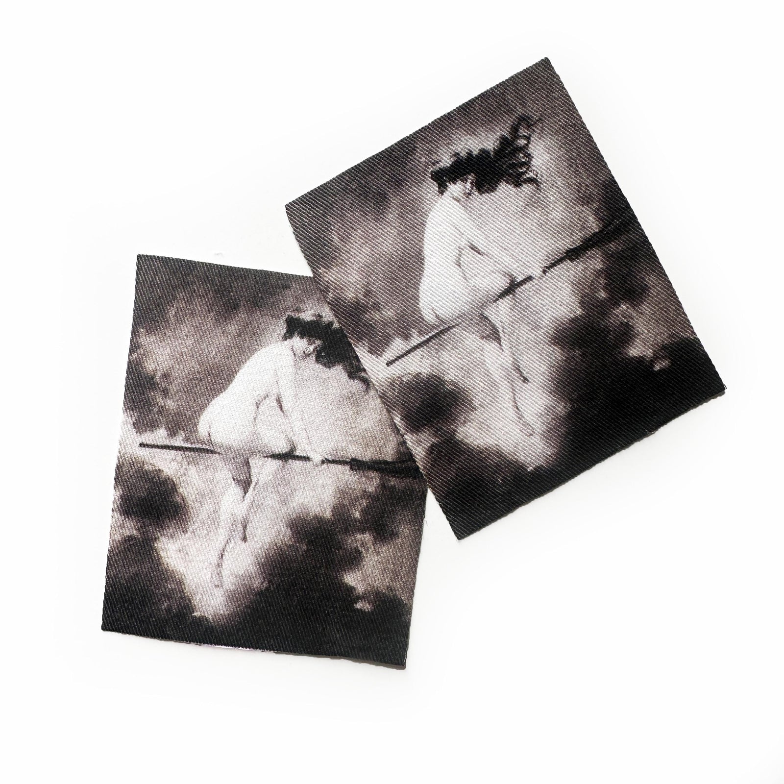 Witch on Broomstick Sew-On Patch-ESPI LANE