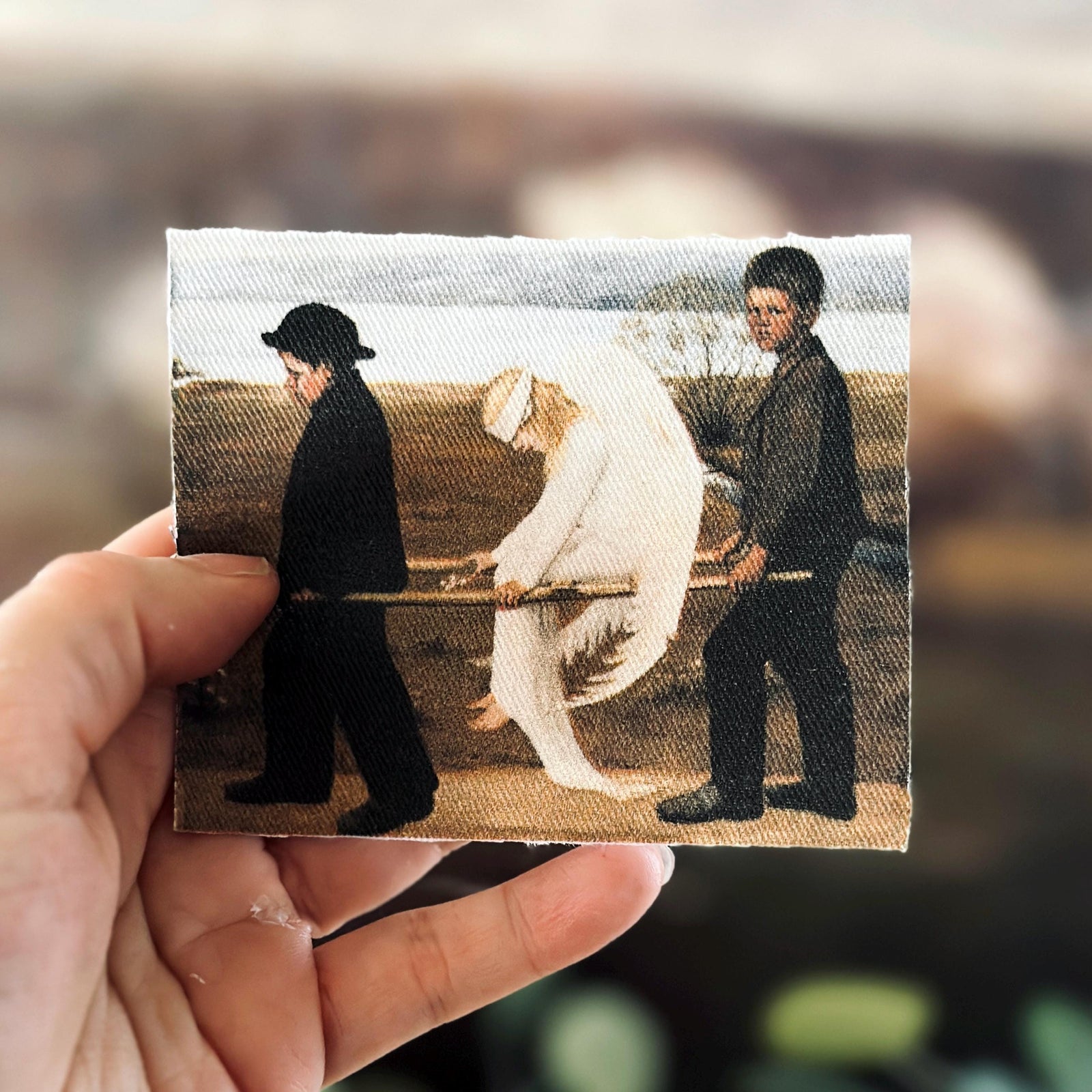 Wounded Angel Sew-On Fabric Patch-ESPI LANE