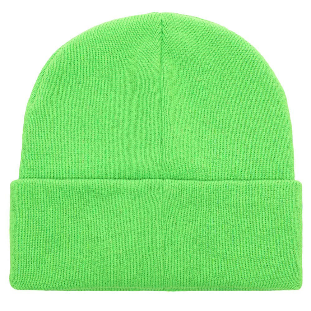 Neon Green Beetlejuice Beanie