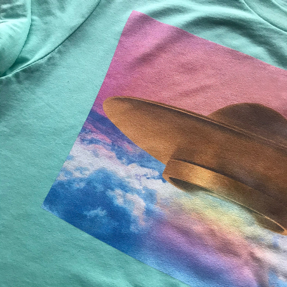 Anime Sky Gold UFO Shirt-Graphic Shirt-ESPI LANE