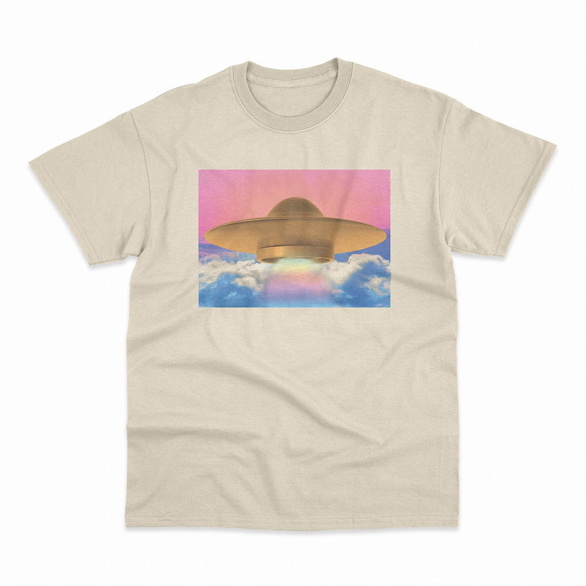 Anime Sky Gold UFO Shirt-Graphic Shirt-ESPI LANE