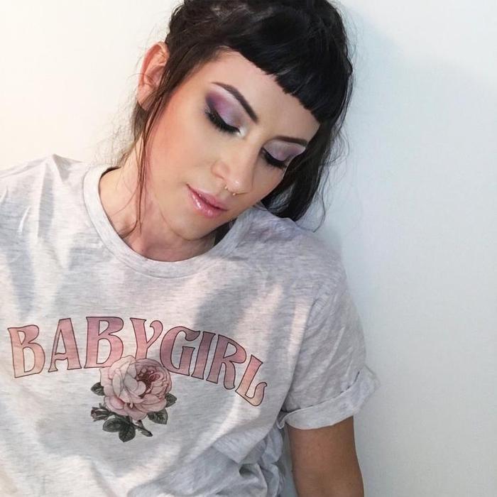 BabyGirl Rose Tee-Graphic Shirt-ESPI LANE