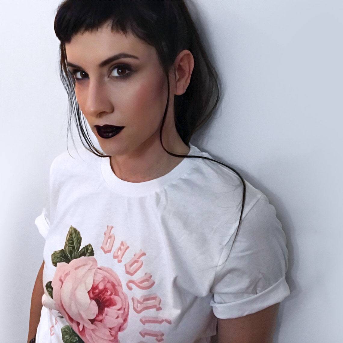 BabyGirl Roses Tee-Graphic Shirt-ESPI LANE