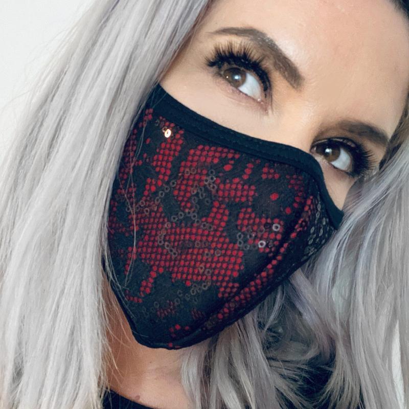 Black Fashion Face Masks-Face Masks-ESPI LANE