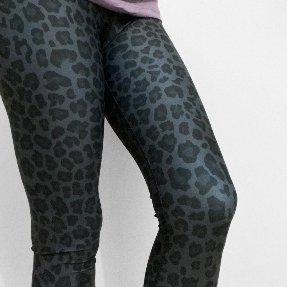 Black Leopard Leggings-Pants-ESPI LANE