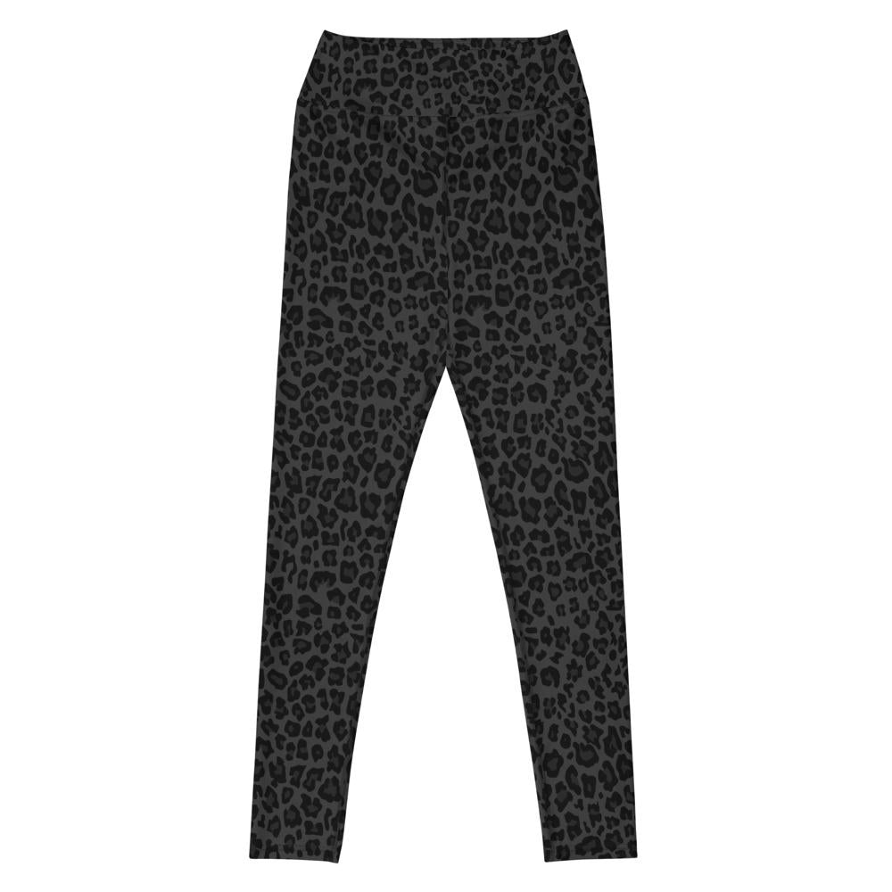 Black Leopard Leggings-Pants-ESPI LANE