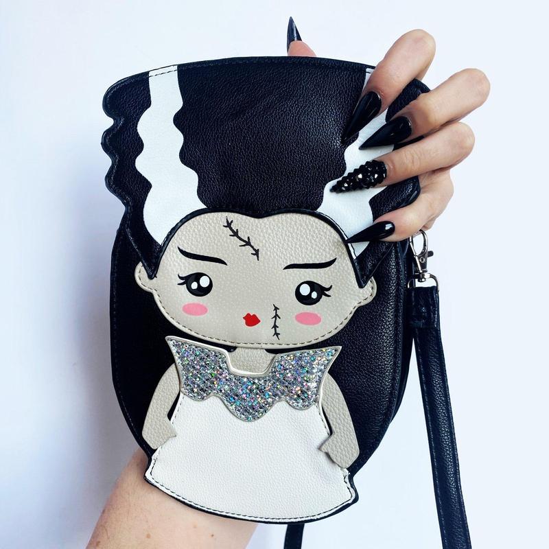 Bride of Frankenstein Crossbody Bag-Bag-ESPI LANE