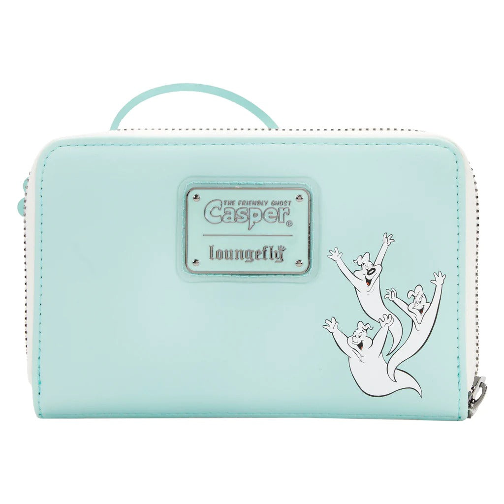 Loungefly Casper the Friendly Ghost Glow Zip Around Wallet