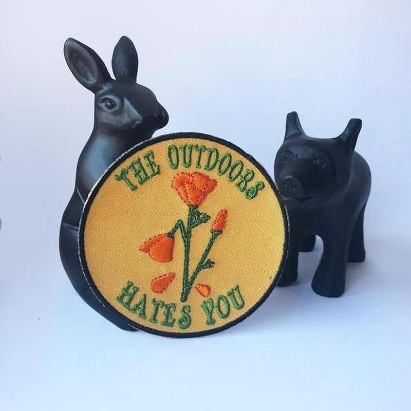 California Poppy Outdoors Hates You Patch-Patch-ESPI LANE