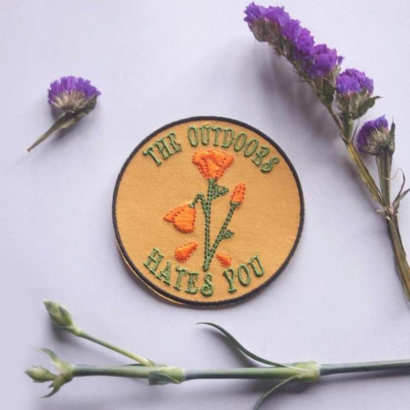 California Poppy Outdoors Hates You Patch-Patch-ESPI LANE