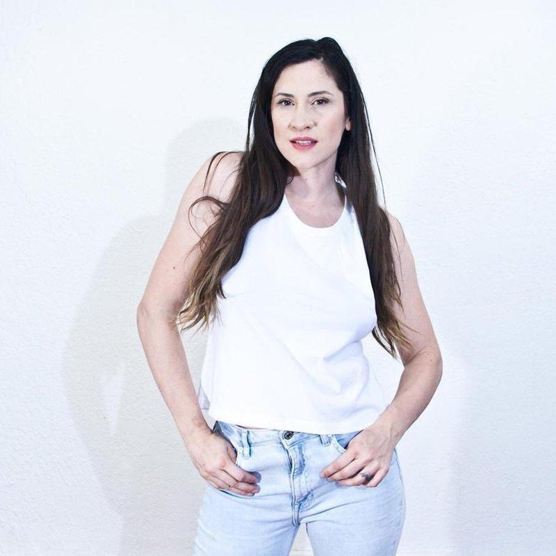 Cotton Hi Lo Muscle Tank-Tops-ESPI LANE