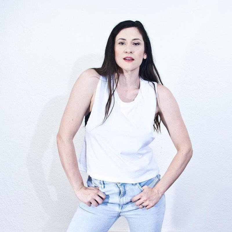 Cotton Hi Lo Muscle Tank-Tops-ESPI LANE