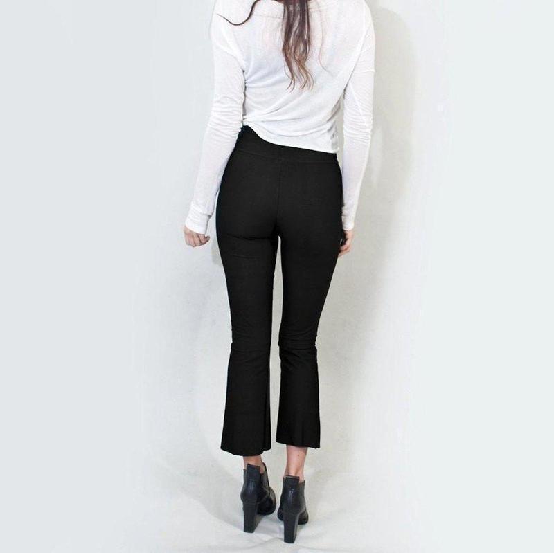 Cropped Flare Pants-Pants-ESPI LANE