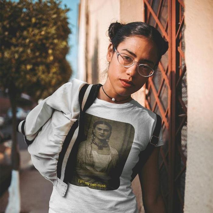 Frida Kahlo Muse Graphic Shirt-Graphic Shirt-ESPI LANE