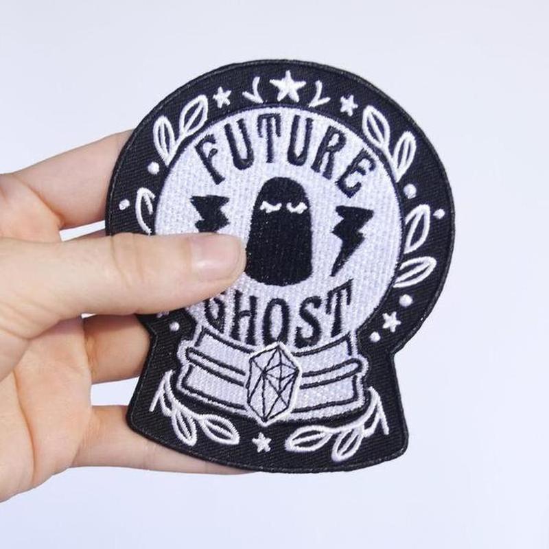 Future Ghost Iron On Patch-Patch-ESPI LANE