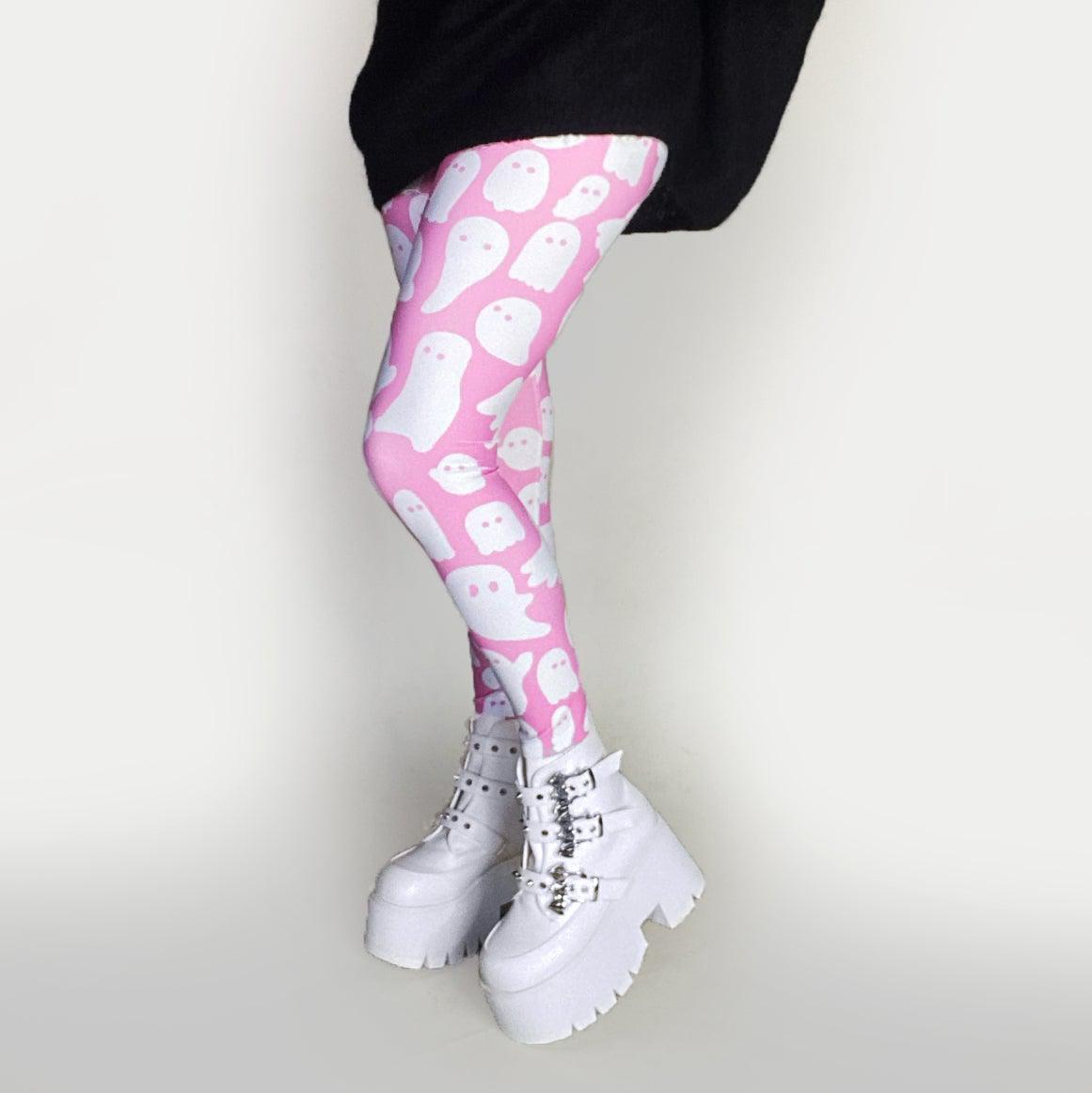 Ghost Print Yoga Pant Leggings-ESPI LANE