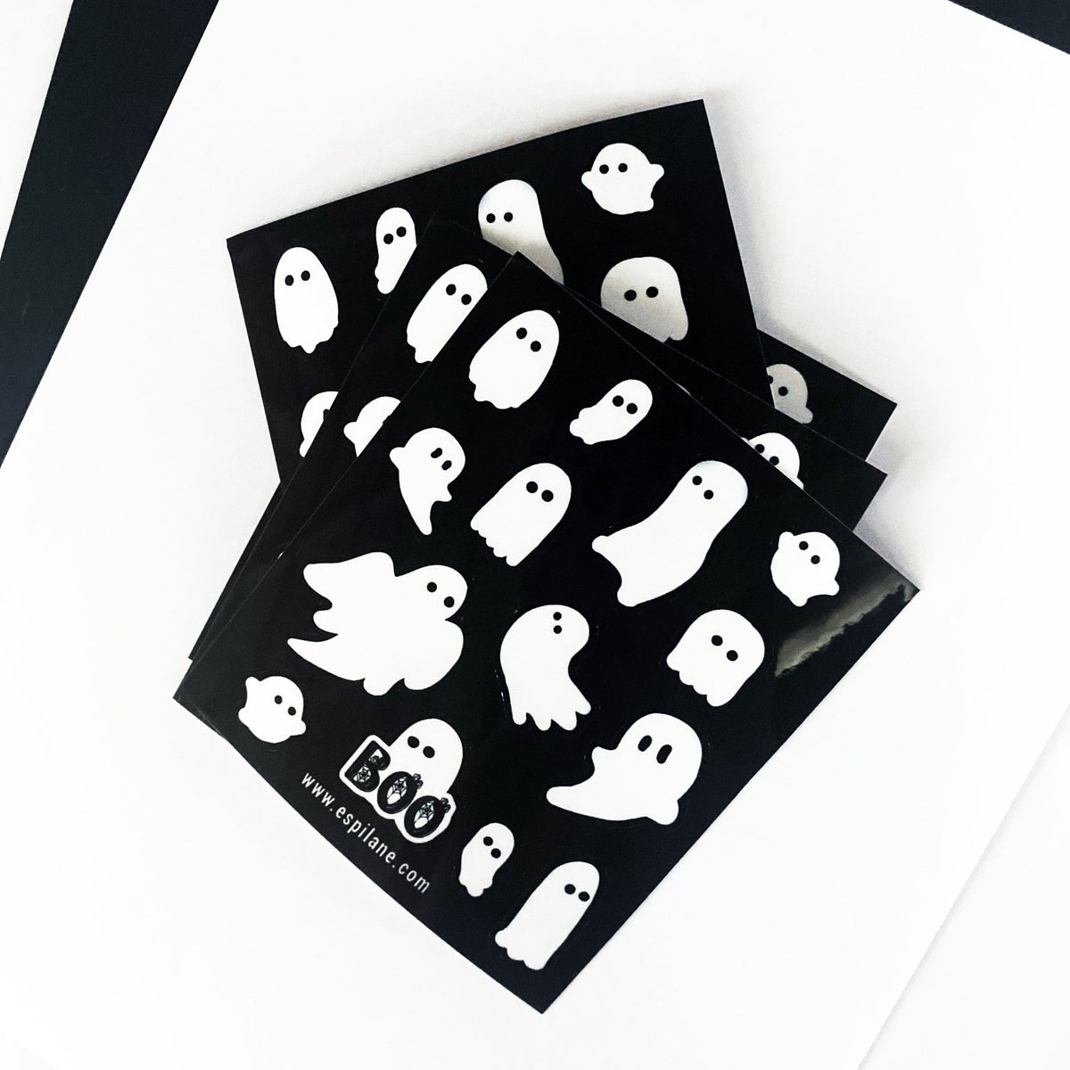 Halloween Ghost Boo Sticker Sheet-Sticker-ESPI LANE
