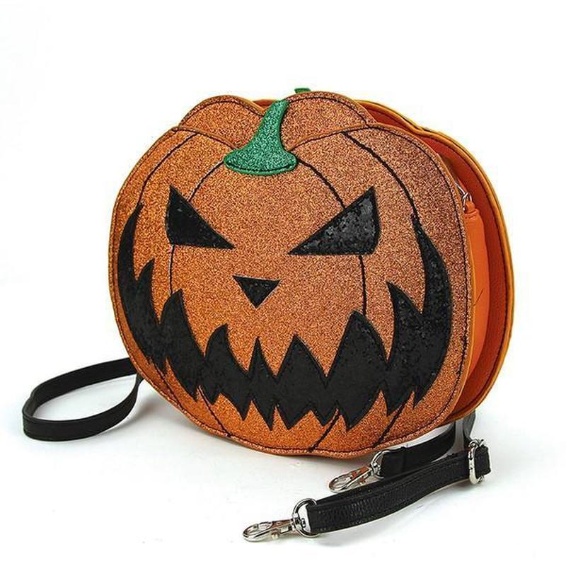 Halloween Jack O'Lantern Pumpkin Bag-Bag-ESPI LANE