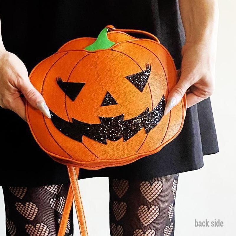 Halloween Jack O&#39;Lantern Pumpkin Bag-Bag-ESPI LANE
